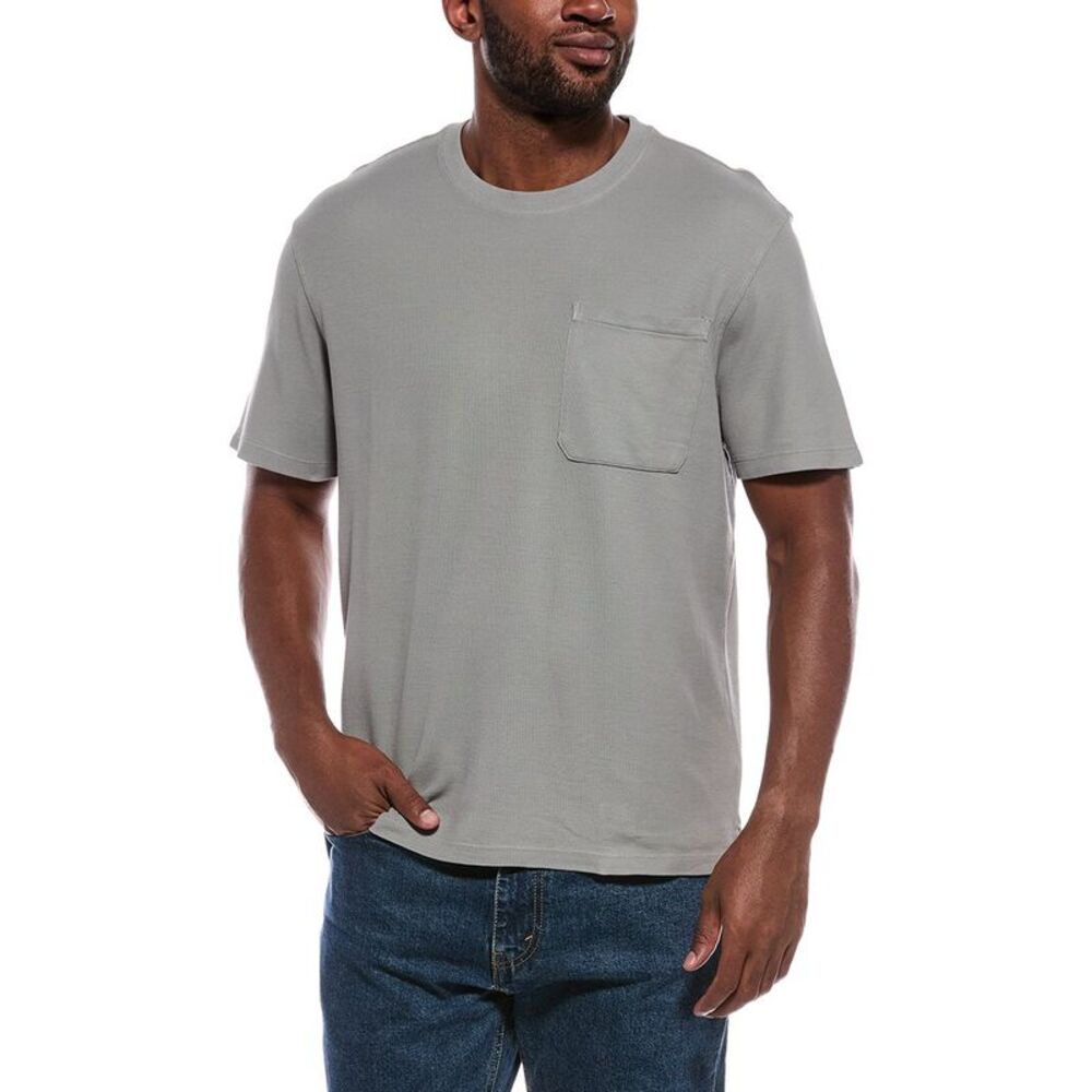 Atm Anthony Thomas Melillo Mens  Crewneck T-Shirt, Gray